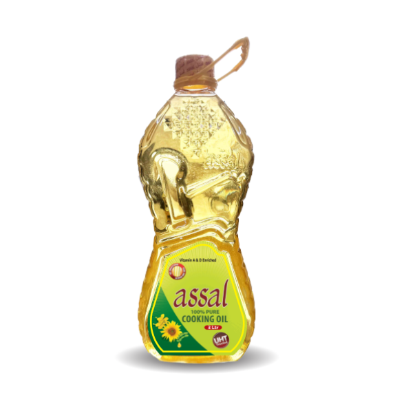 Assal Cooking Oil 3 Liter Bottle