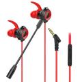 G20 Wired 3.5mm Plug Dynamic Gaming Earphones with Microphone for Phones/PC For Most Phones Tablets MP3 MP4. 