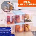 Buy Hot SALE Kitchen Food Storage Box, Fridge Storage Container with Lid and Handle, Plastic Clear Square Storage Box (Pack of 1) By New Royal Kitchen Traders. 