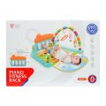 Huanger - 3 In 1 Newborn Baby Play Gym Piano Fitness Rack - Activity Mat. 