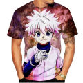 Fashion Men Clothing New Anime Hunter X Hunter Killua 3D Print T-shirt Personalized Harajuku Street Unisex Oversized T Shirt. 