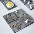 Stone Display Plate | Jewelry Tray | Jewellery Display | Home Decor | Aesthetic Design Flatlay Photography Prop. 