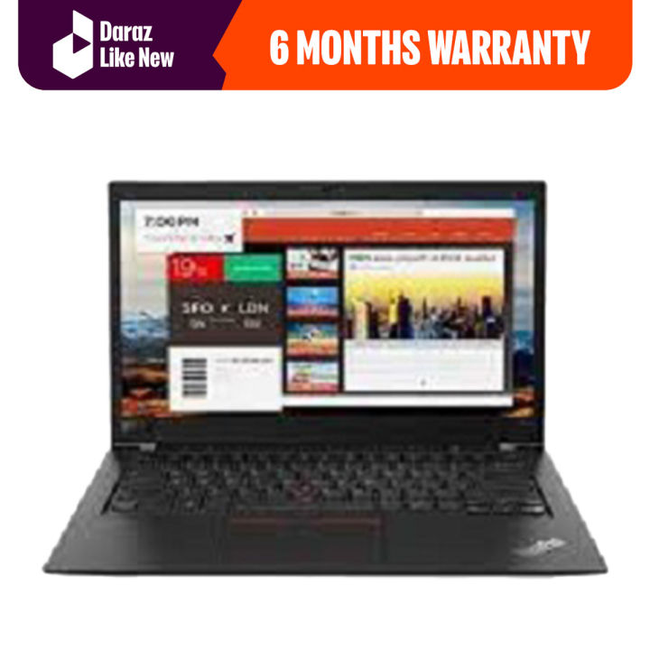 Daraz Like New Laptops - Lenovo ThinkPad T480 - Intel Core i7-8th Generation - 16gb Ram 256gb Ssd - 14.1 Inch FHD Display -Backlit Keyboard - Windows 11 - FREE LAPTOP BAG
