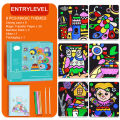 PinShang Magic Art Stickers Creative DIY Cartoon Transfer Painting Paper. 