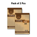 Drafting Pad B50 - Pack of 2 Pcs - Size A4 - LocaI Paper. 