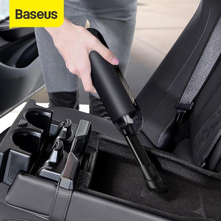 Baseus A2 Wireless Car Vacuum Cleaner, 5000Pa Powerful Suction Handheld Cordless USB Rechargeable Vacuum for Car/ Home