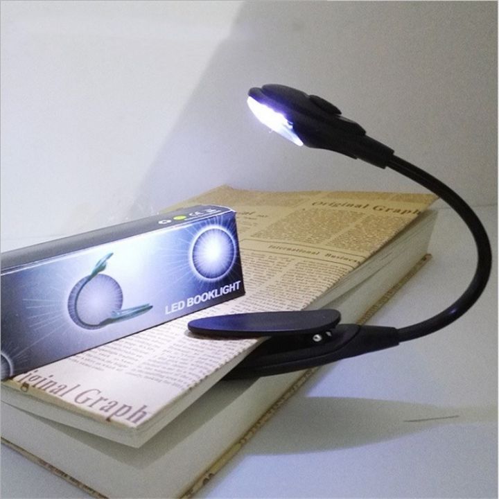 Flexible LED Lamp Book Reading Lamps For Students Clip-On Book Light Simple Night Light Primary Kids Gifts