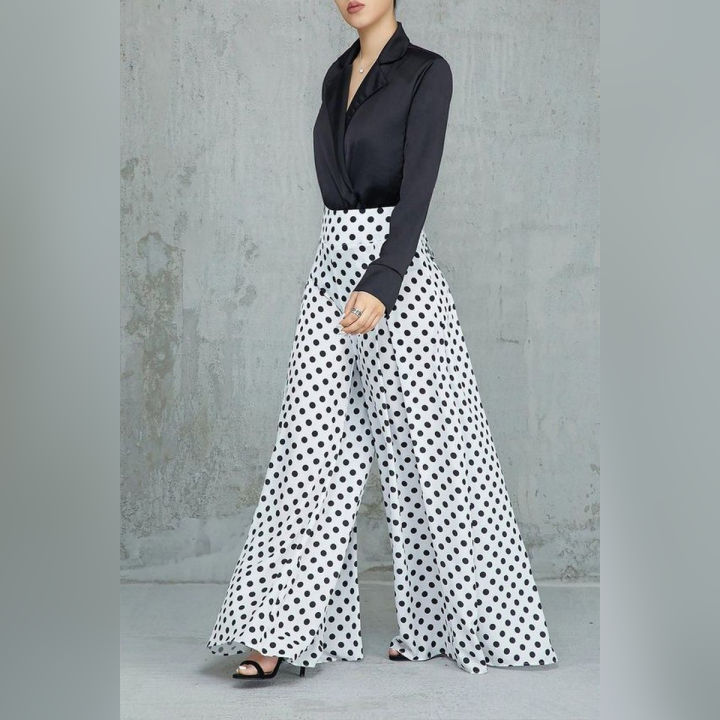 Polka Dots Plazo Pant