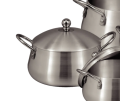 Sonex Metal Finish Cookware Set | 10 Pieces 1 to 5 (Belly New Item) Metal Finish Cookware Full Set(50308). 