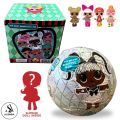 LOL Super Big Se Surprise Dolls Set For Kids - Random Surprise Doll Inside - 7-Layer Surprise Balls with Dolls - Accessories & Outfits - Sparkle Edition & Collectible Fun for Kids Ages 3+ - Green Box Edition. 