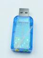 3D USB Sound Card Adapter With 3.5mm Jack For PC & Laptop plug & play. 