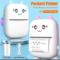 High Quality Portable Photo Mini Printer Bluetooth Mobile Pocket Thermal Printer Record Sticker Label Printer Hungul for Smart Phone in pakistan. 