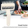 Dough Puncher, Lattice Roller Cutter, Plastic Bread Needle Puncher Pizza Needle Roller Crust Cookie Biscuit Puncher Decorative Cooking Tool Backing Tool. 