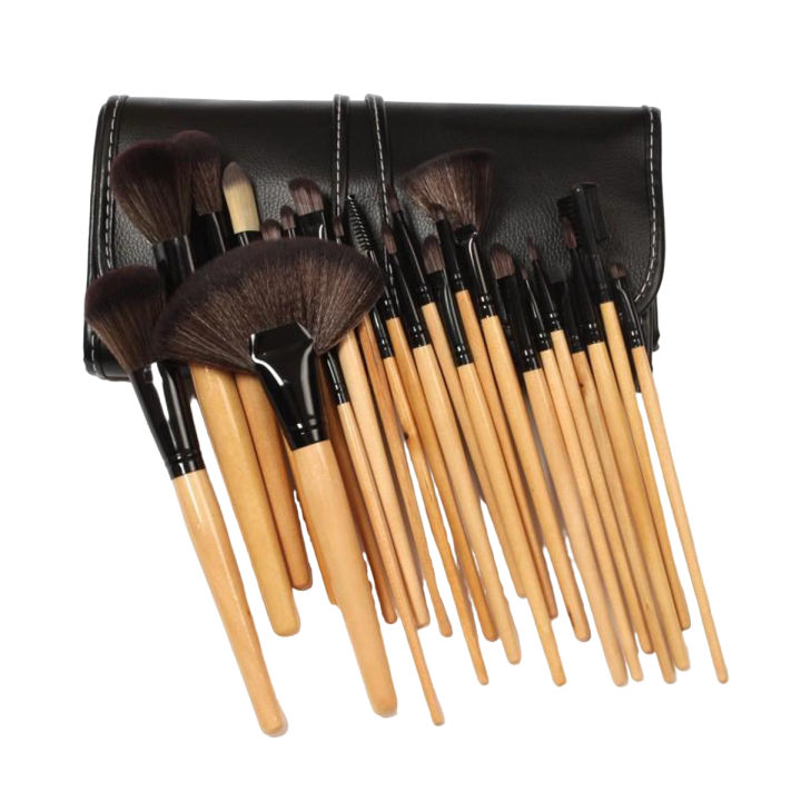 24 Pcs Professional Makeup Brush Set KIt With Pouch