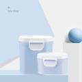 Portable Milk Powder Storage Box With Spoon ,BPA Free Milk Powder Container, 1200ml /2400ml Food Storage Box, Snack Containers For Infant Toddler Travel. 