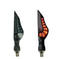 Motorcycle Led Indicators ( 2 Pcs Set Turn Signal Lamp Sequential Flowing Flash Indicator Lights Running Light Tail Light). 