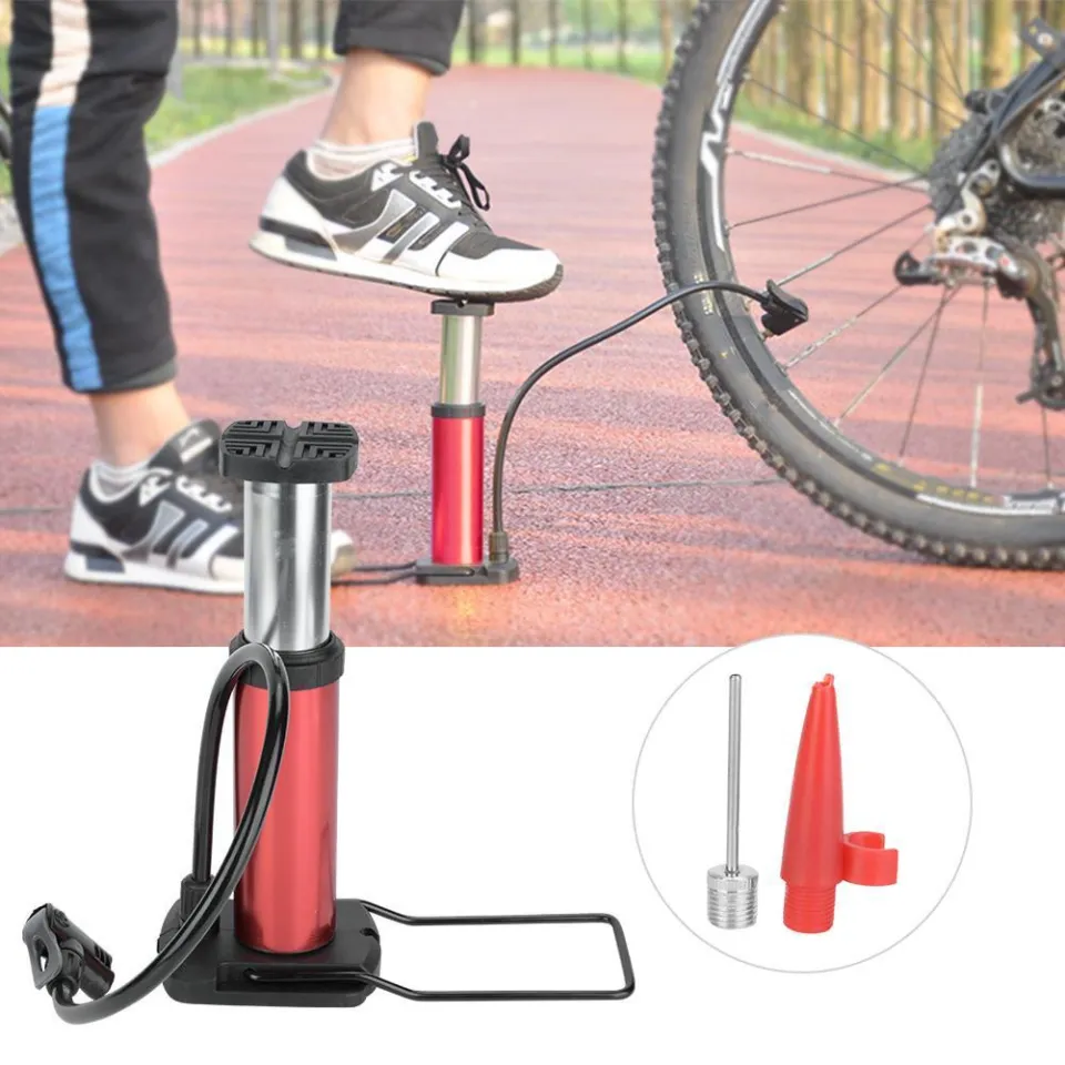 Portable Mini Foot Air Pump for Bicycle Bike Car and Football Hand Ball Inflator Daraz.pk