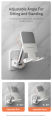 Awei X36 Wall Phone Holder Foldable Durable Strong Stickiness Adjustable Angle Suitable For Mobile Phone,Tablets. 