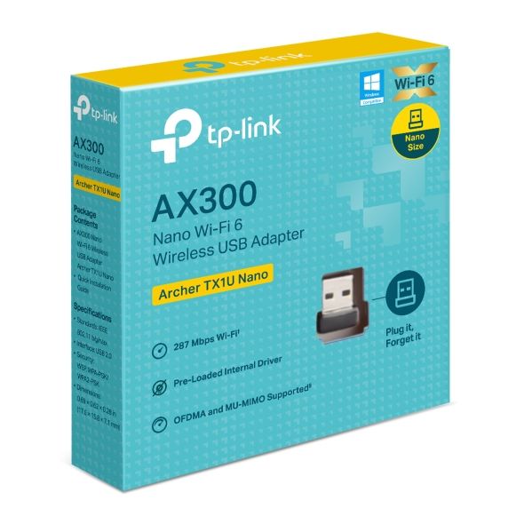 TP-Link%20Wi-Fi%206%20Wireless%20USB%20Adapter%20Archer%20TX1U%20Nano%20AX300%20Nano%20Wi-Fi%206%20Wireless%20USB%20Adapter-%2018%20Months%20Brand%20Warranty%20-%20Image%203