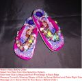 Kids FlipFlopers Shoe Slippers for Girl Toddler Kids - Girls Flat Slipper - Girls Flip Flopper Chappel  (1 Pair). 