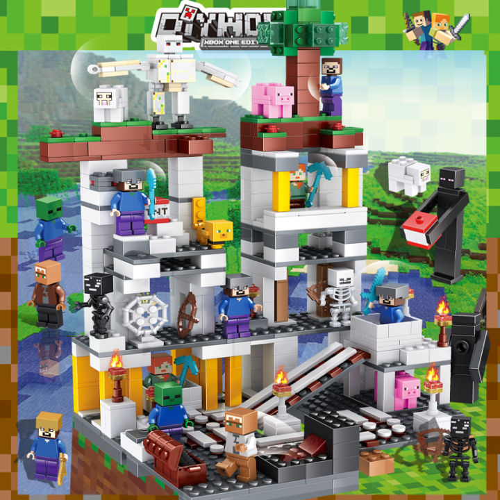 6IN1%20My%20World%20Minecraft%20Lego%20Set%20Building%20Blocks%20Toys%20for%20Boys%20Gifts%20for%20Kids%20-%20Image%202