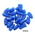 20Pcs Pet Dog Cat Paw Claw Anti-Scratch Soft Silicone Nail Caps Protective Covers Sheath for Home. 
