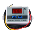 W3001 Temperature Controller AC 220V And DC 12V LED display Thermostat Control Switch Probe. 