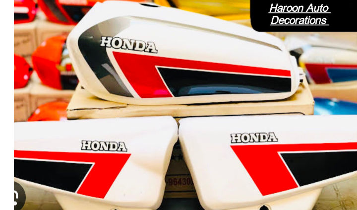 Honda 125 fancy  Model Tanki Tappy Set 1800 Gram weight