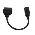 3 Pin To 16 Pin OBD 2 Auto Car Diagnostic Adapter Connector Cable For Honda. 