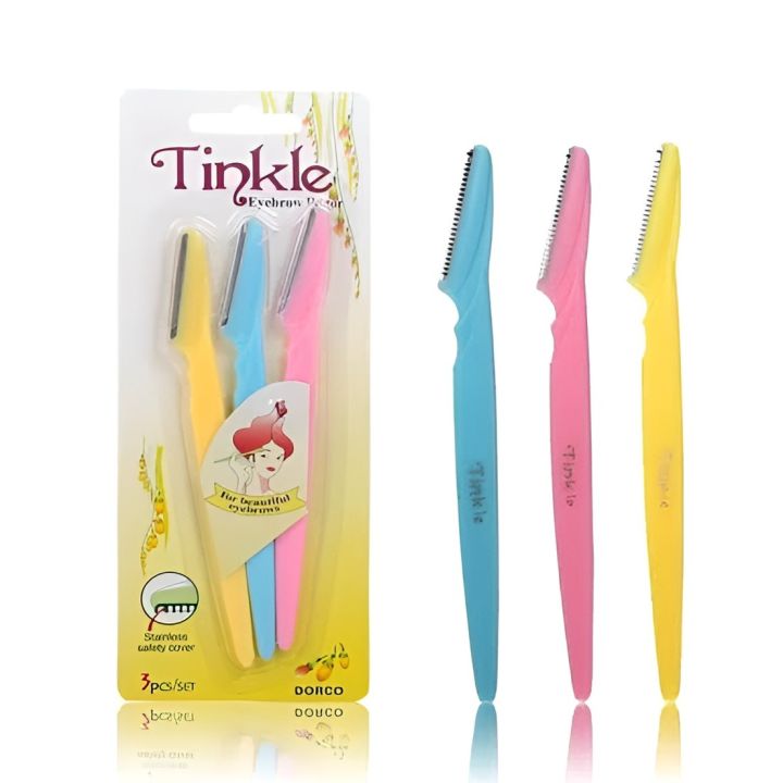 Get Smooth and Precise Eyebrows with Tinkle Women's Eyebrow Razor ...