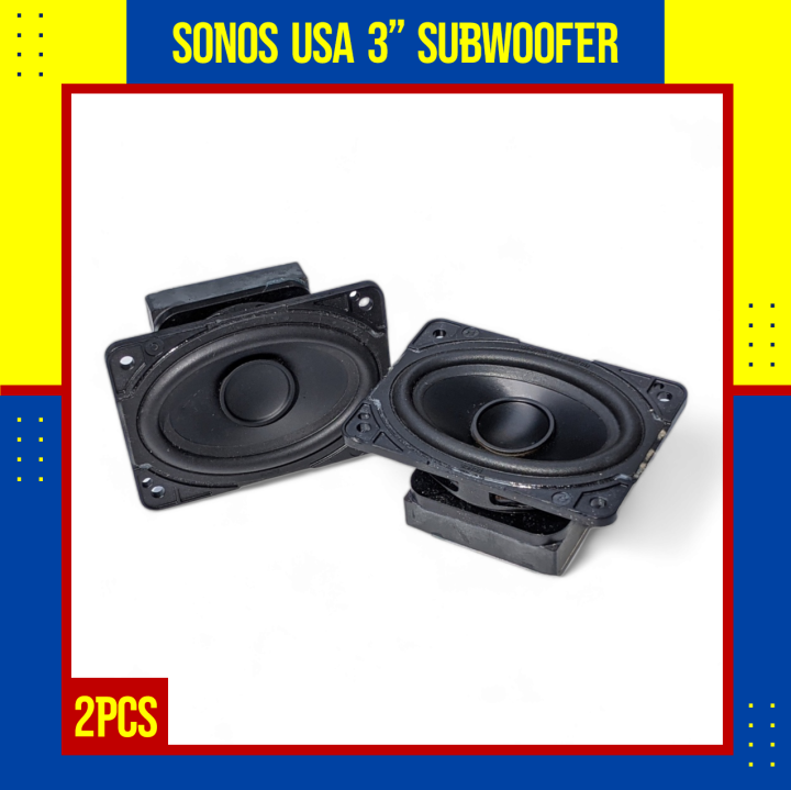 Woofer Speakers 2Pcs SONOS USA for DIY Soundbar and Bluetooth Speakers