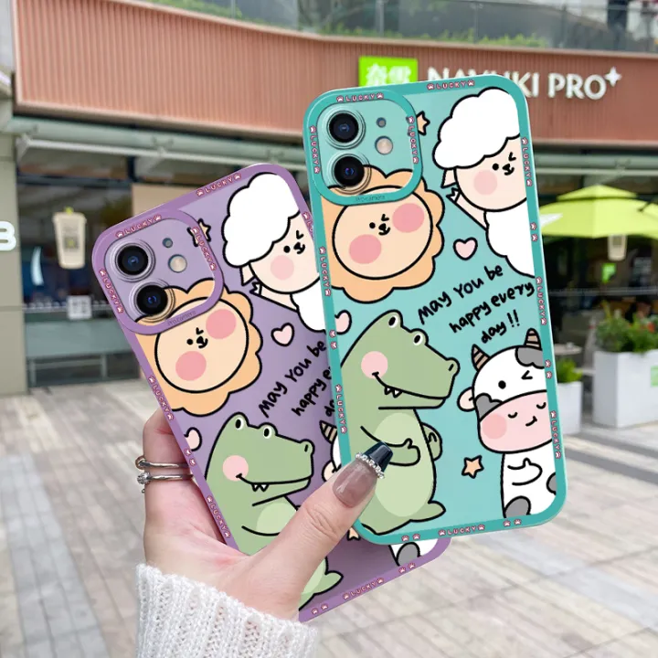 chenyyka%20For%20iPhone%206%20Case%20With%20New%20Design%20Thin%20Phone%20Case%20Cartoon%20Cute%20Animal%20Pattern%20Shockproof%20Square%20Edge%20Softcase%20Silicone%20Casing%20Full%20Cover%20Angel%20Eye%20Camera%20Protection%20Cases%20-%20Image%204