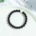 8MM COUPLE GLAMOROUS CRYSTAL BEADS BRACELETS- beads bracelets for girls-for boys-for men-black charm stretchable bracelets-natural stone pearl bracelet-shiny long mala bracelets-black and white bracelets-high top quality bracelets-women fashion jewelry. 