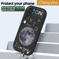 chenyyka For Huawei P30 Pro Case Fashion Tide Moon Thin Leather Soft Full Lens Back Cover Camera Protect Cases Shockproof Casing. 