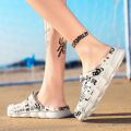 【BestGO】Sandals for Men on Sale Women Sandals Men Slippers Slippers for Women Hole Shoes Beach Shoes Two Wear Men Sandals Plus Size 36-45. 