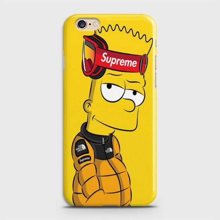 iPhone Models BART SIMPSON THE SIMPSONS CHARACTER COVER CASE - Available for All iPhone Models - BART SIMPSON SUPREME INNOCENT FACE DESIGN COVER
