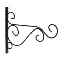 Metal Iron Wall Hanging Bracket Art Plant Holder Hanger Hook Garden Decor Witty #s. 