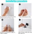 360° Rotating Folding Hook,Self-Adhesive 180°Vertical Flip Waterproof Utility Hook for Home Kitchen Bathroom Towel Office Sticky Wall Hook, Damage-Free No Drilling. 
