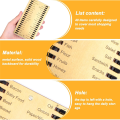 Metal Grocery List,Reusable Shopping List,Metal Sliding Shopping List Memory Reminder Board,Convenient Tools for Home Easy Install Easy to Use. 