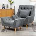 Pinzy Sofa with Sofa Stool /Fancy Chair. 