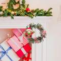 Christmas Tree Hanging Wreath 6 inch Festivals Decor Christmas Decorations. 