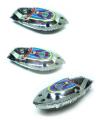 Pack of 3 Putt-Putt Candle Boat For Kids Candle Boat. 