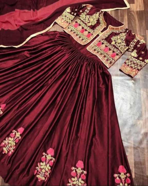 Women's%20Embroidered%20Silk%20Maxi%20with%20Koti%20Formal%20Party%20and%20Wedding%20Dress%20-%20Image%206