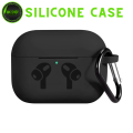 Airpods_pro protective Silicon case/cover - 360 protection for your airpods_pro Anti Fall Protective Cover With Hook ( Case Only ). 