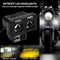 1 Peace 20w Robot Style LED Long Range super Quality LED Lights Robot led projector light dual color White And Yellow. 