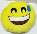 Smiley Emoji Pillow Cushion Decoration 1pcs, Medium Size Diameter 24cm.. 