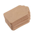 100pcs/set White Black Brown Blank Tags Hang Tags Labels Xmas Gift Tag. 