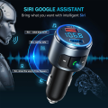 Car FM Transmitter USB QC 3.0 Quick Charge Mobile Charger  Bluetooth 5.0 (VicTsing). 