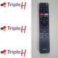 SONY Voice Remote control Original RMF-TX-500P Universal Work Black Color With Social Buttons  TRIPLE H. 