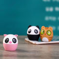 Cute Loudspeaker Mini Animal Wireless Portable Bluetooth-compatible Speaker for Home. 